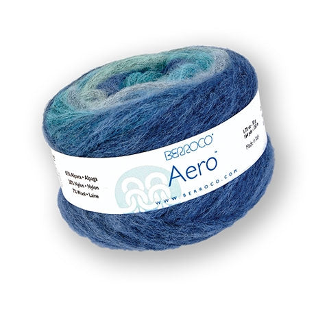 Berroco Aero Yarn. A lofty blend of Alpaca, Nylon and Wool