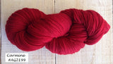 Alegria Grande Yarn from Manos del Uruguay.  Color Carmine #AG2199