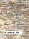 Berroco Artesia Yarn. A knitted sample of color #4801 Morning Glory