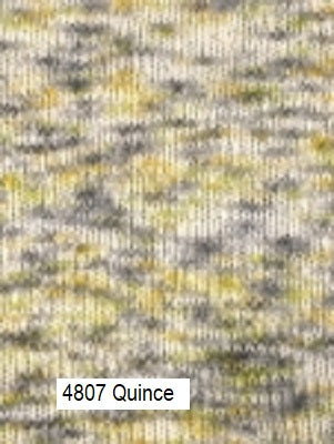 Berroco Artesia Yarn. A knitted sample of color #4807 Quince.