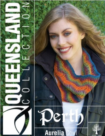 Aurelia Cowl pattern from Queensland for Perth Yarn.