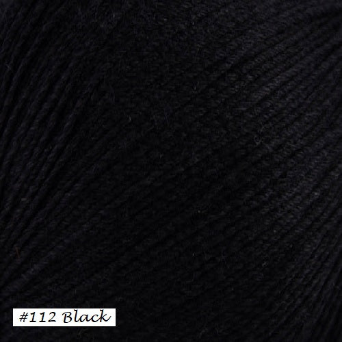 Bamboo Pop Yarn from Universal Yarn. Color #112 Balck
