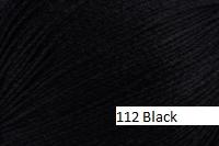 Bamboo Pop Yarn from Universal. Color #112 Black