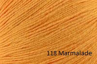 Universal Yarn Bamboo Pop a blend of Cotton and Bamboo. Color #118 Marmalade.