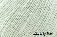 Universal Yarn Bamboo Pop a blend of Cotton and Bamboo. Color #121 Lily Pad.