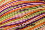 Universal Yarn Bamboo Pop a blend of Cotton and Bamboo. Color #207 On Parade.