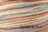Universal Yarn Bamboo Pop a blend of Cotton and Bamboo. Color #216 Ebb and Flow.