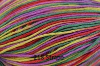 Universal Yarn Bamboo Pop a blend of Cotton and Bamboo. Color #218 Stripe.