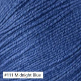 Bamboo Pop Yarn from Universal.  Color #111 Midnight Blue