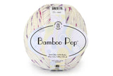 Universal Yarn Bamboo Pop. A plied yarn in a  blend of Cotton and Bamboo .