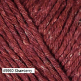 Remix chunky  yarn from Berroco. Color #9960 Strawberry