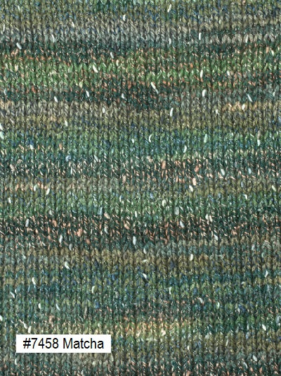 Berroco Sesame Yarn. Color #7458 Matcha