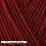 Berroco Ultra Wool Yarn in color #33133 Brandy Wine