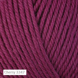 Berroco Ultra Wool, a superwash worsted weight yarn.  Color # 3347 Cherry