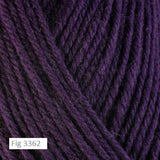 Berroco Ultra Wool, a superwash worsted weight yarn.  Color Fig 3362