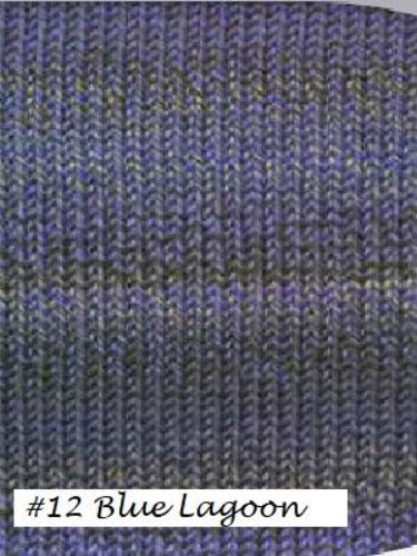 Brisbane Yarn from Queensland Collection. An aran weight yarn for knit or crochet in color # 12 Blue Lagoon