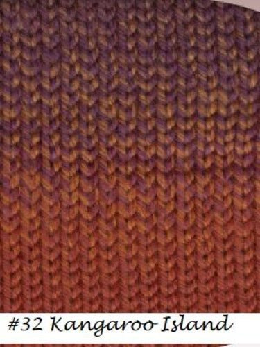 Brisbane Yarn from the Queensland Collection . an aran weight yarn for knit or crochet in color #32 Kangaroo Island