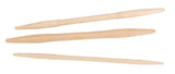 Brittany birch wood cable needles, Set of 3