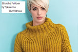 Broiche Pullover by Yekaterina Burmtnova. A knit pattern for Harvest Worsted Yarn from Urth Yarns.