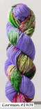 Carmen Sock Yarn from Gusto Wool. Color #1404