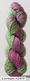 Carmen Sock Yarn from Gusto Wool. Color #1409