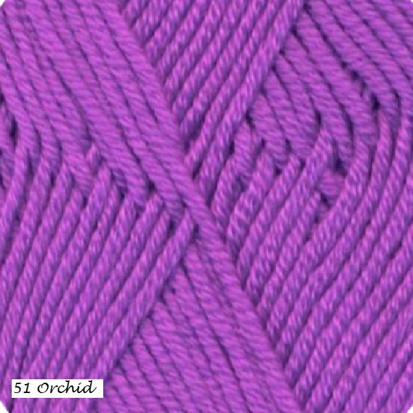 Cashmereno Sport Yarn from Ella Rae. Color #51 Orchid