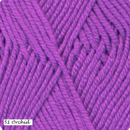 Cashmereno Sport Yarn from Ella Rae. Color #51 Orchid