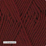 Cashmereno Sport Yarn from Ella Rae.  Color #53 Rosewood.