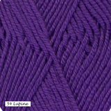 Cashmereno Sport Yarn from Ella Rae. Color # 54 Lupine.
