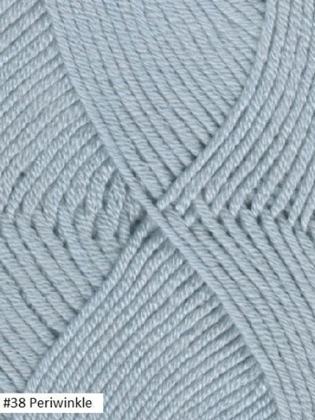 Ella Rae's Cashmereno Sport Yarn in color # 38 Periwinkle