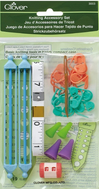 Clover #3003 Knitting Accessory Set.