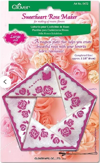 Clover Sweetheart Rose Maker  #8472 Medium