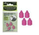Point Protectors from Clover. Small (333S), Large (333L), Jumbo (#3112), Petite (#3141) and Circular Small (#3004)