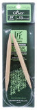 Clover Bamboo fixed Circular Knitting Needles.  Size  US 13 x 24"