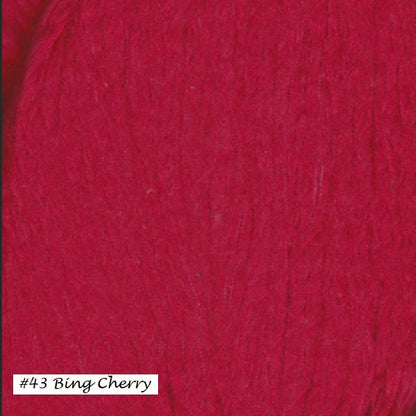Cumulus Yarn from Juniper Moon Farm. Color #43 Bing Cherry