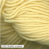 DK Merino Superwash Yarn from Plymouth Yarn. Color #1020 Butter Cream