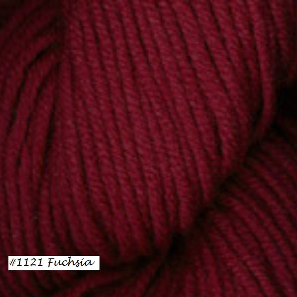 DK Merino Superwash Yarn from Plymouth Yarn. Color # 1121 Fuchsia
