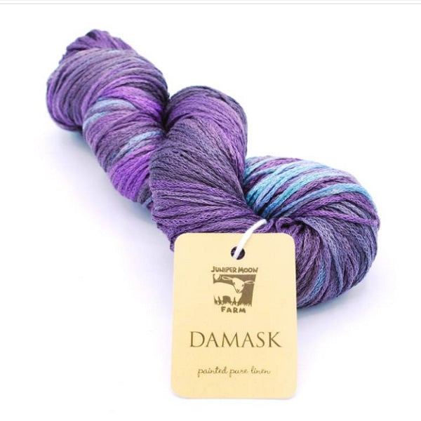 Damask Yarn. New from Juniper Moon Farm.