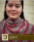 Daria Shawl Pattern. A knit pattern designed by Melissa Leapmann for Juniper Moon Farm's Damask Yarn.