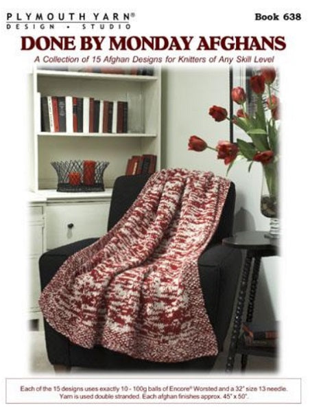 Done By Monday Afghans (Book 638)