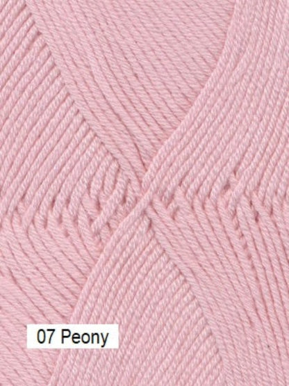 Ella Rae Cashmereno Sport yarn. color #07 Peony 