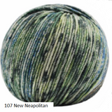Ella Rae's Cashmereno Sport Speckled Yarn in  color # 107 New Neapolitan