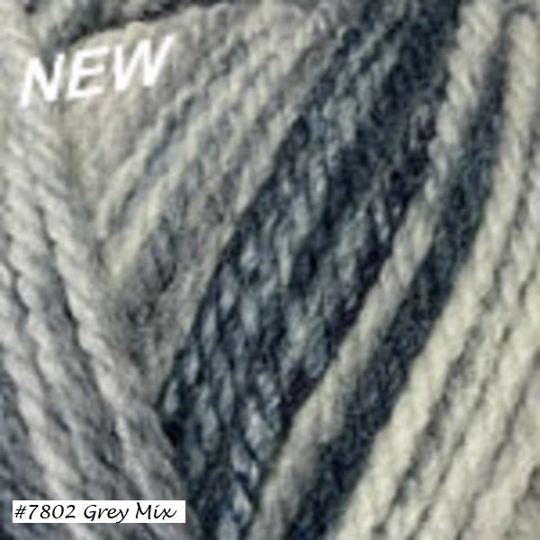 Encore Chunky Colorspun Yarn from Plymouth Yarn. Color #7802 Grey Mix