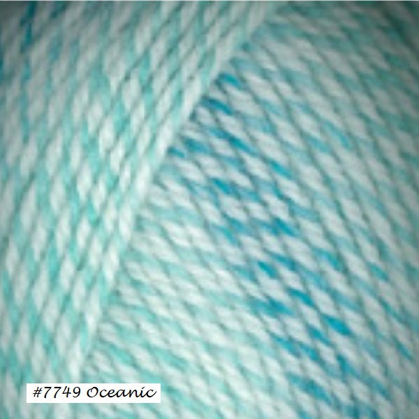 Encore Chnky Colorspun Yarn from Plymouth Yarn. Color #7749 Ocianic