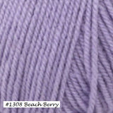 Encore Worsted Yarn from Plymouth Yarn.  Color #1308 Beach Berry