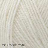 Encore worsted Yarn from Plymouth Yarns. Clolr #146 Winter White
