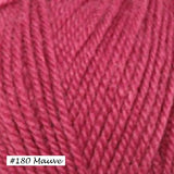 Encore worsted weight Yarn from Plymouth. Color #180 Mauve