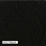 Encore worsted weight Yarn from Plymouth . Color #217 Black