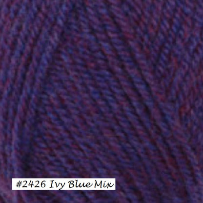 Ivy Blue Mix (#2426) Encore Worsted Yarn from Plymouth Yarns