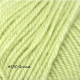 Encore worsted weight Yarn from Plymouth. Color #450 Green